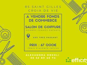 Vente Bureaux et commerces 75 m&sup2;Saint-Gilles-Croix-De-Vie Sud