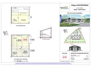 Vente Bureaux et commerces 120 m&sup2;Saint-Molf