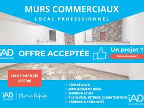Vente Bureaux et commerces 27 m&sup2;Saint-Raphaël