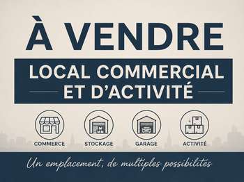 Vente Bureaux et commerces 288 m&sup2;Villequier