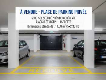 Vente Garage et parking 12 m&sup2;Ajaccio
