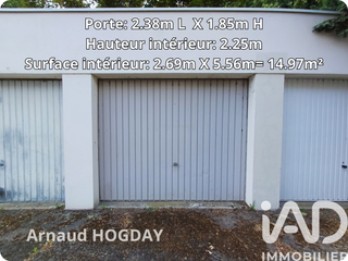 Vente garage et parking Vente garage et parking