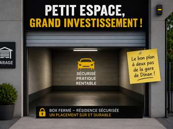 Vente Garage et parking 15 m&sup2;Dinan