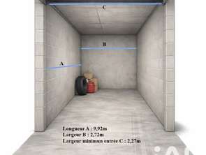 Vente Garage et parking 26 m&sup2;La Seyne-sur-Mer