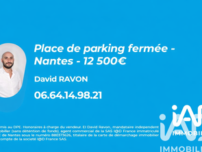 Vente Garage et parking 12 m&sup2;Nantes