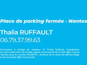 Vente Garage et parking 12 m&sup2;Nantes