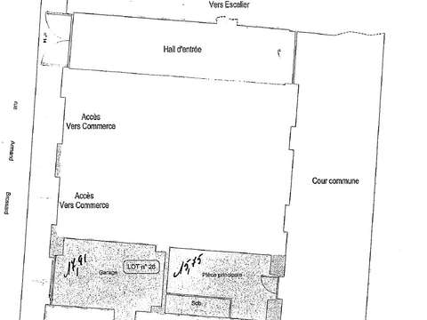 Vente garage et parking