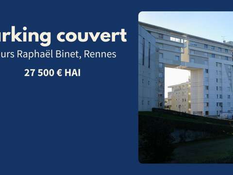 Vente garage et parking Rennes Arsenal - Redon 35