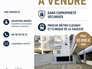 Vente Garage et parking 16 m&sup2;Rennes Cleunay