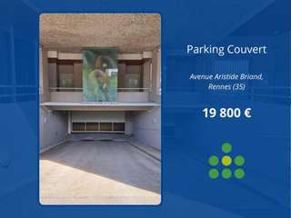 Vente garage et parking