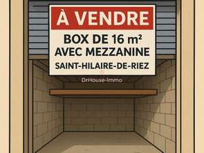 Vente Garage et parking 16 m&sup2;Saint-Hilaire-de-Riez