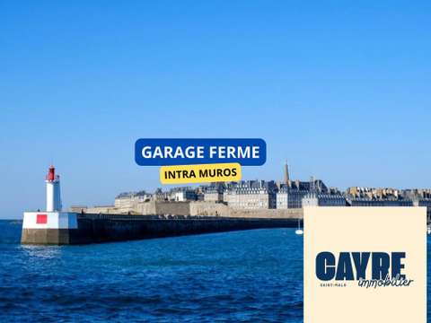 Vente garage et parking Saint-Malo 35