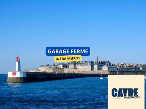 Vente garage et parking Saint-Malo 35