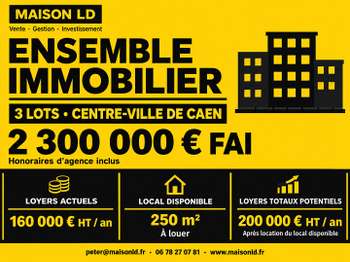 Vente Immeuble 1 pièceCaen