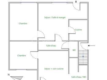 Vente Immeuble 6 piècesCaen St-Gilles
