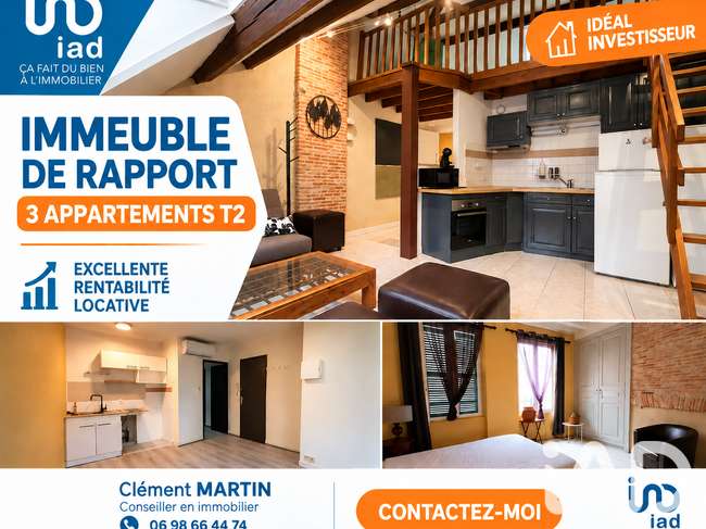 Immeuble 2 pièces 105 m² · à Châteauroux · 105 m² · 179 000 €