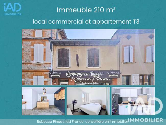 Immeuble 3 pièces 210 m² · à Rieux-Volvestre · 210 m² · 260 000 €