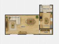 Immeuble 3 pièces