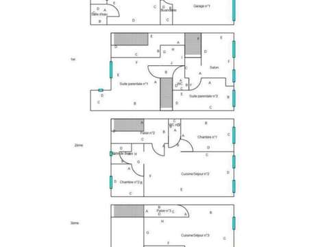 Immeuble 10 pièces