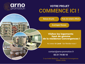 Vente Appartement 5 piècesLaval Centre-Ville Préfecture