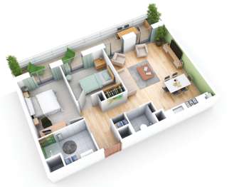 Vente Appartement 2 piècesRouen Quartiers Ouest