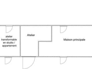Longère et corps de ferme 5 pièces