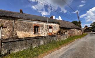 Photo Longère et corps de ferme Lusanger