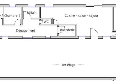 Longère et corps de ferme 5 pièces