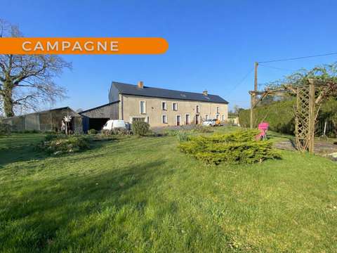 Longère et corps de ferme 9 pièces Romillé 35