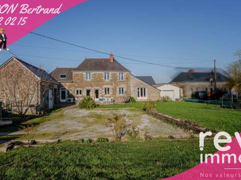 Longère et corps de ferme 7 pièces