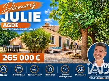 Vente Maison 3 chambresAgde