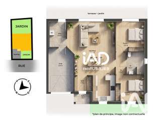 Vente maison 3 pièces