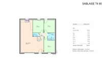 Vente maison 3 pièces