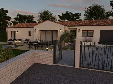 Vente maison 6 pièces Aizenay 85