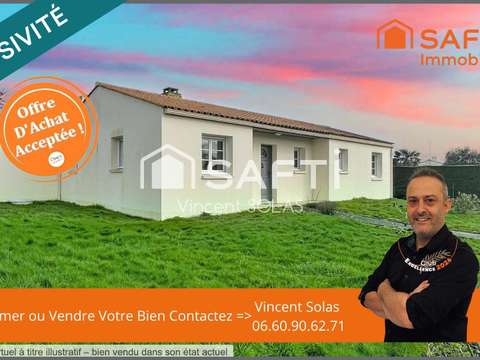 Vente maison 4 pièces Aizenay 85
