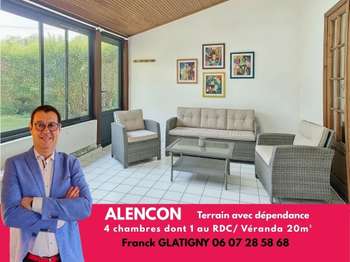 Vente Maison 4 chambresAlençon Centre - Montsort