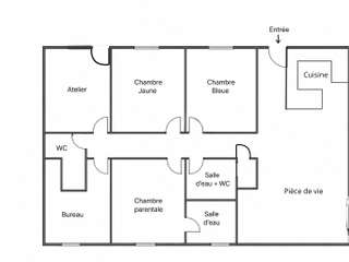 Vente maison 5 pièces