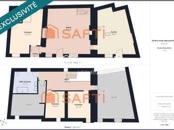 Vente maison 6 pièces Vente maison 6 pièces
