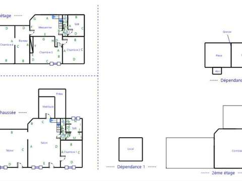 Vente maison 7 pièces