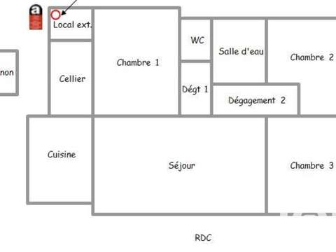 Vente maison 4 pièces Ambarès-et-Lagrave 33