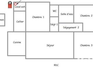 Vente maison 4 pièces