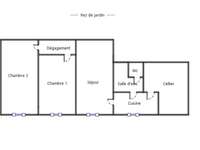 Vente maison 3 pièces