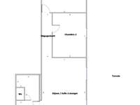 Vente maison 3 pièces