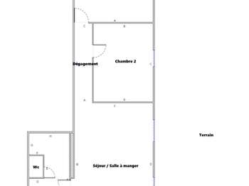 Vente maison 3 pièces