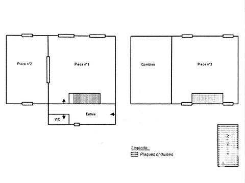 Vente maison 3 pièces Vente maison 3 pièces