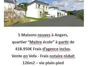 Vente Maison 4 chambresAngers Saint-Léonard Madeleine