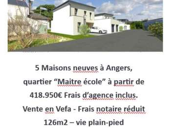 Vente maison 6 pièces Angers Saint-Léonard Madeleine 49