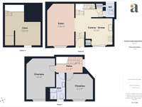 Vente maison 3 pièces Vente maison 3 pièces