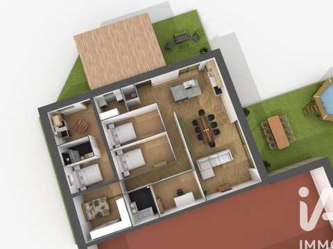 Vente maison 1 pièce Apremont 85