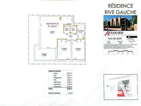 Vente maison 3 pièces Vente maison 3 pièces